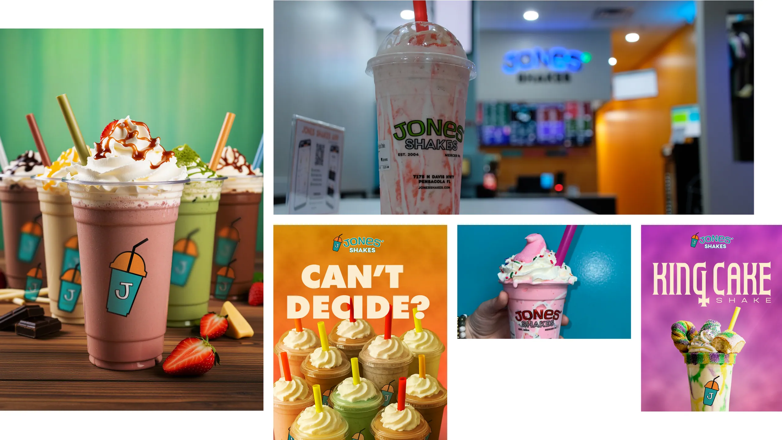 Jones Shakes brand identity 6